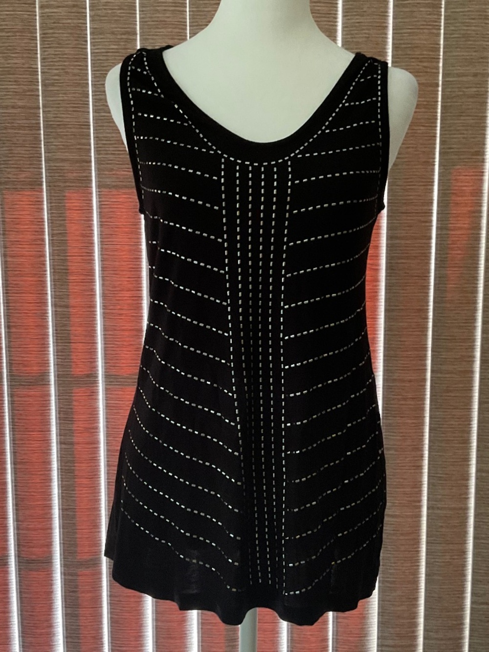 Black Dressy Tank Top by Edge